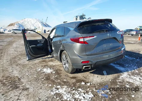 2022 Acura Rdx Technology Package z USA, uszkodzony, nr VIN 5J8TC2H54NL010392